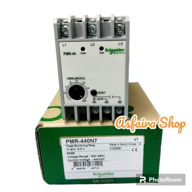Jual Schneider Pmr440N7 Phase Monitoring Relay Premium Shopee Indonesia