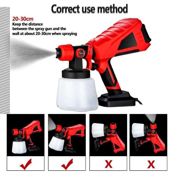 Jual Idealtool Pistol Semprot Cat Dinding Electric Spray Gun 600W