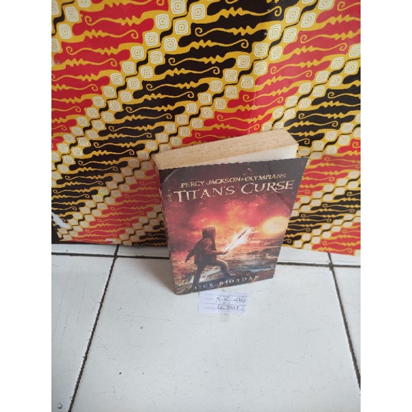 Jual Buku Titans Curse By Percy Jackson Shopee Indonesia