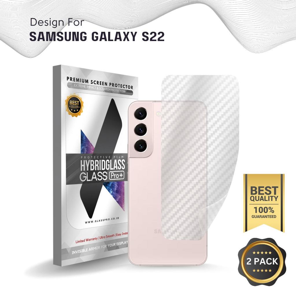 Jual Fiber Guard Screen Protector Samsung Galaxy S22 Back, 3D Anti