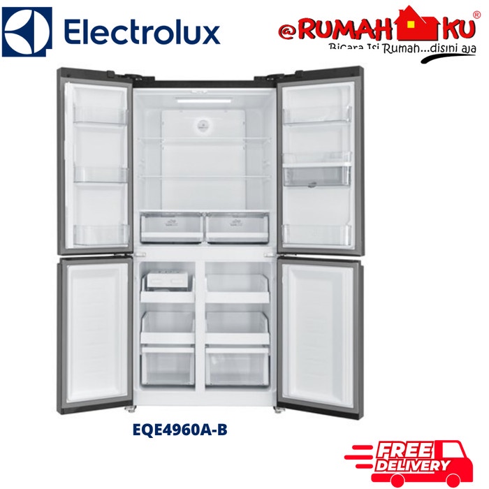 Jual KULKAS ELECTROLUX EQE4960A-B / EQE 4960 A-B /EQE4960 A-B | Shopee ...