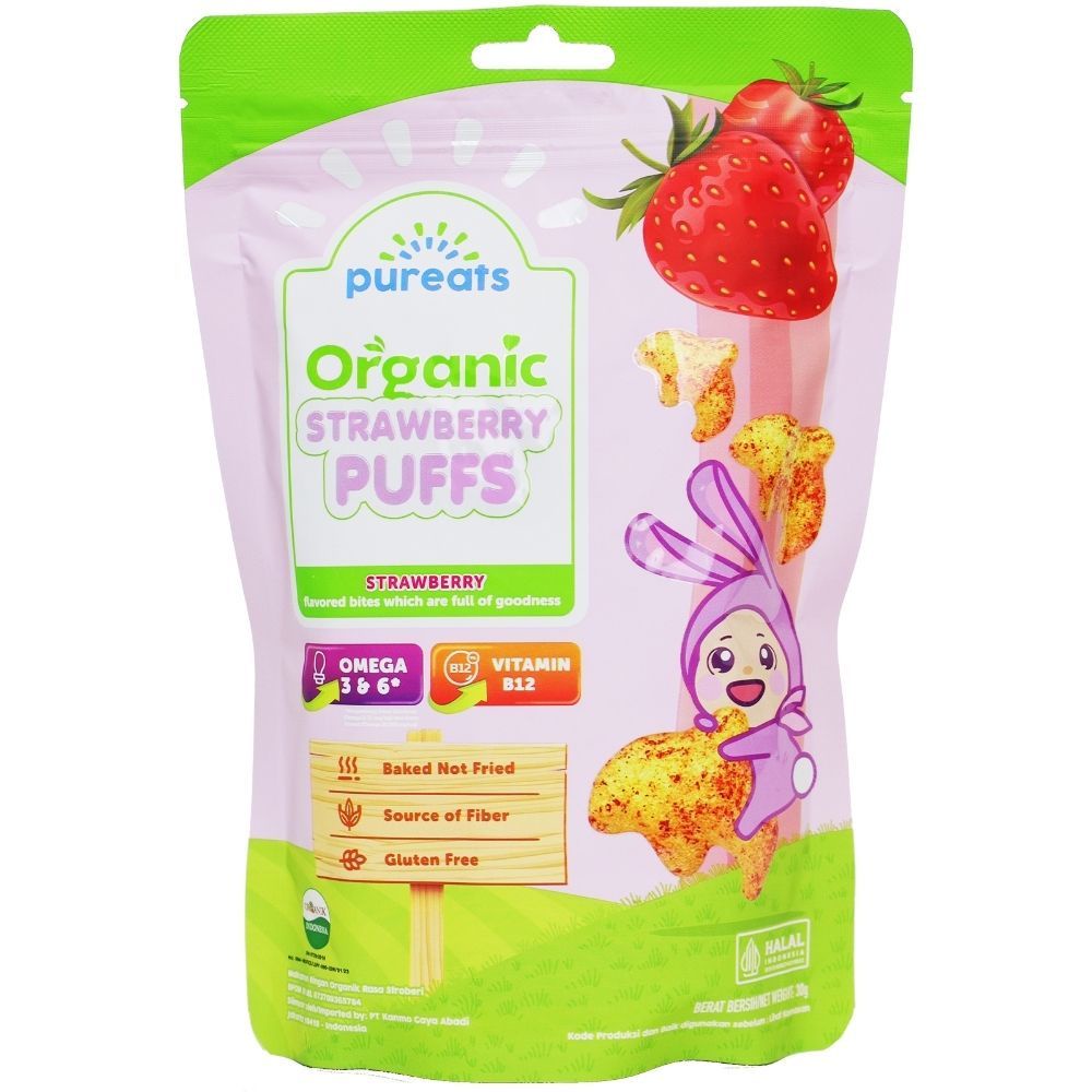 Jual Pureats Organic Puffs 30G - Snack Buah Anak Bayi (Mothercare ...