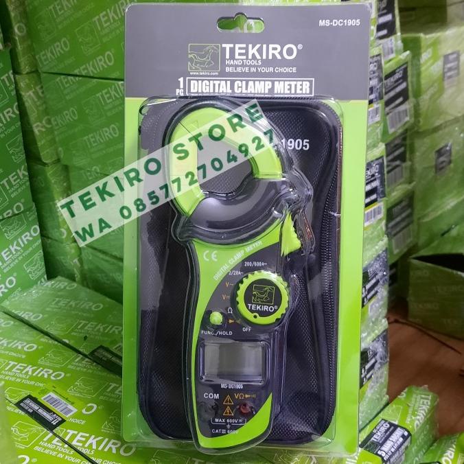 Jual Digital Clamp Meter Tekiro MsDc1905 Tang Amper Kode 643 Shopee