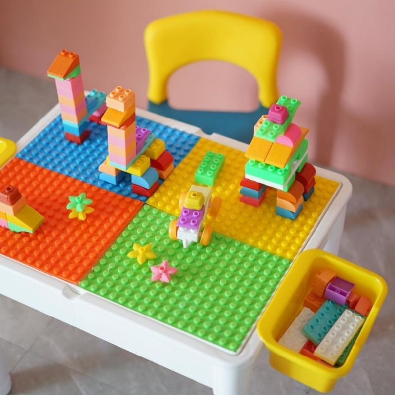 Jual MEJA KURSI MULTIFUNGSI Meja Pintar / Meja Lego Anak / Meja Belajar ...