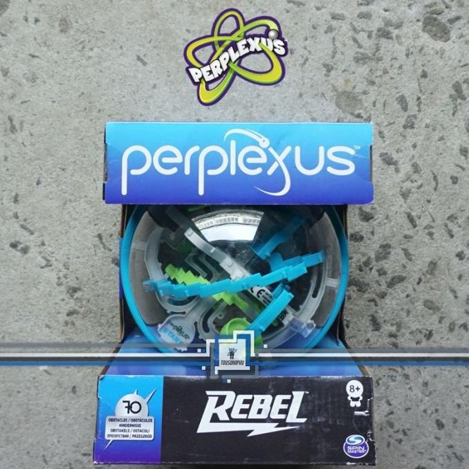Jual Perplexus REBEL 3D Puzzle Maze Game Ball Spin Master Labyrinth ...