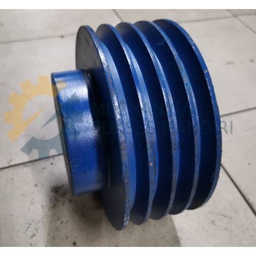 Jual PULI BESI MANGKOK B4 x 5.5 inch POLI PULLEY PULLY BESI ANCURAN 4 ...