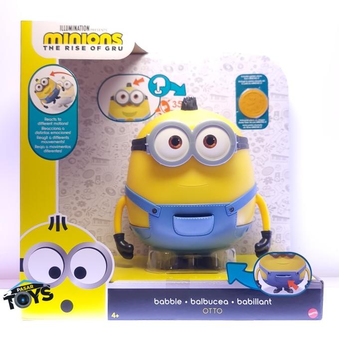 Jual Minions The Rise Of Gru Babble Otto Mattel Interactive Toy ...