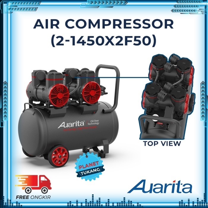 Jual Mesin Kompressor Angin Auarita Silent Oilless Compressor Liter