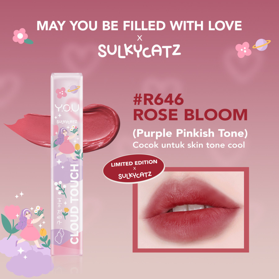 Jual Special Price Buy It Now You Cloud Touch Fixing Lip Tint Soft Velvet Finish Lip Stain 4065