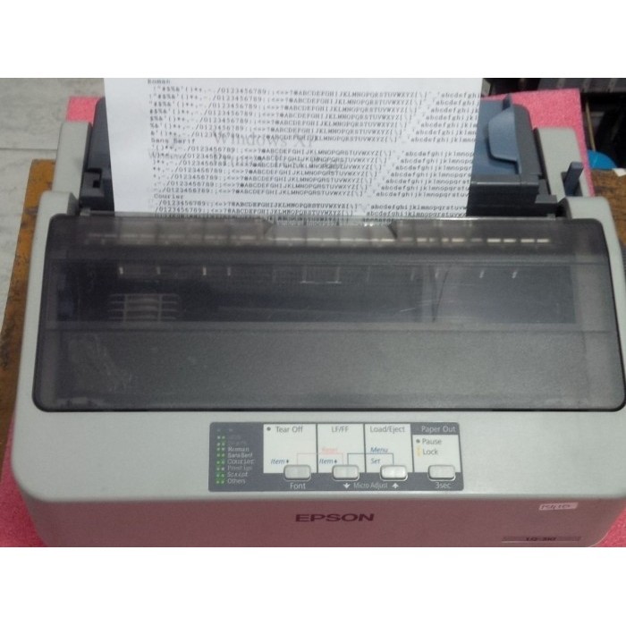 Jual Printer Epson Lq310 Dotmatrix 24pin Bekas Second Bergaransi Murah Best Shopee Indonesia 1657