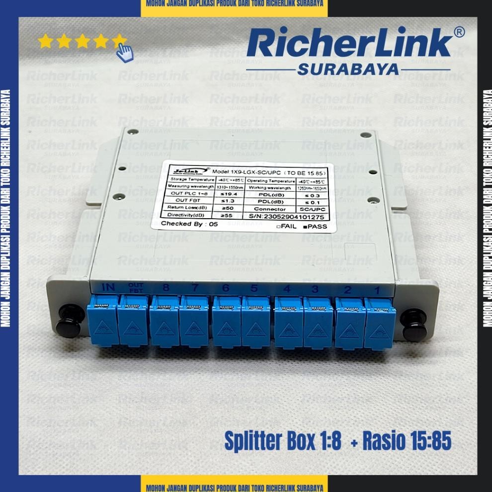 Jual Ready Jolink Splitter Box 1:8 + Rasio Original | Shopee Indonesia