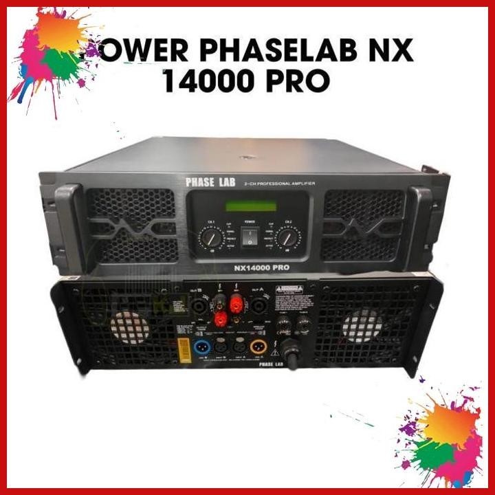 Jual power amplifier phase lab nx14000 power phaselab nx 14000 (kwj