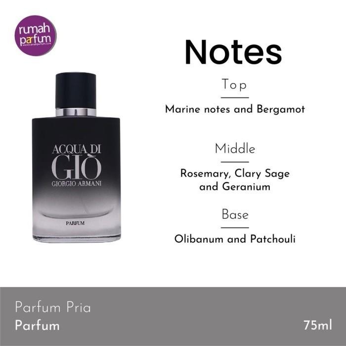 Jual TERBARU! PARFUM PRIA GIORGIO ARMANI ACQUA DI GIO PARFUM MAN