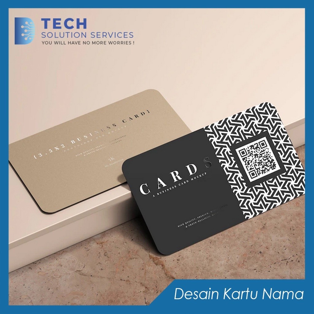 Jual Desain Kartu Nama Elegant Design Id Card | Shopee Indonesia
