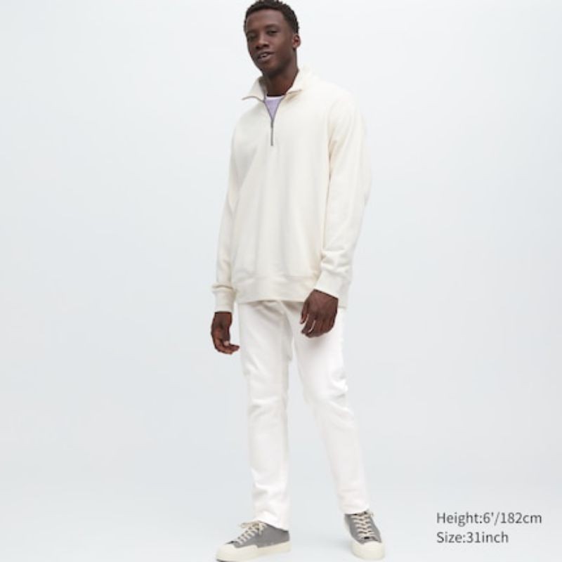 NEW LAUNCHING TERMURAH CELANA JEANS UNIQLO OriginalCelana Denim Jeans Slim  Fit Ultra Stretch Damaged