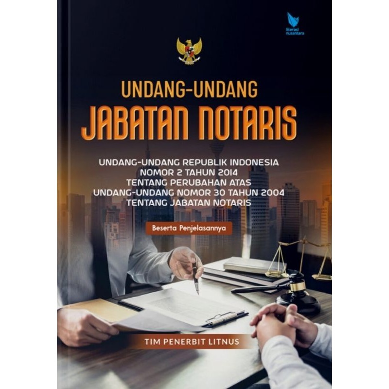 Jual Buku Original: Undang - Undang Jabatan Notaris | Shopee Indonesia