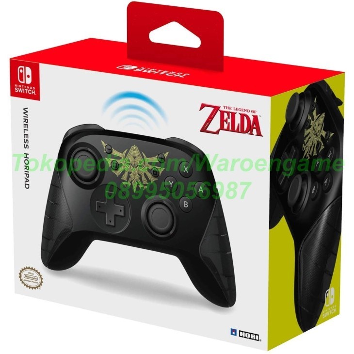 Jual HORI Nintendo Switch Wireless HORIPAD Zelda Edition Shopee Indonesia