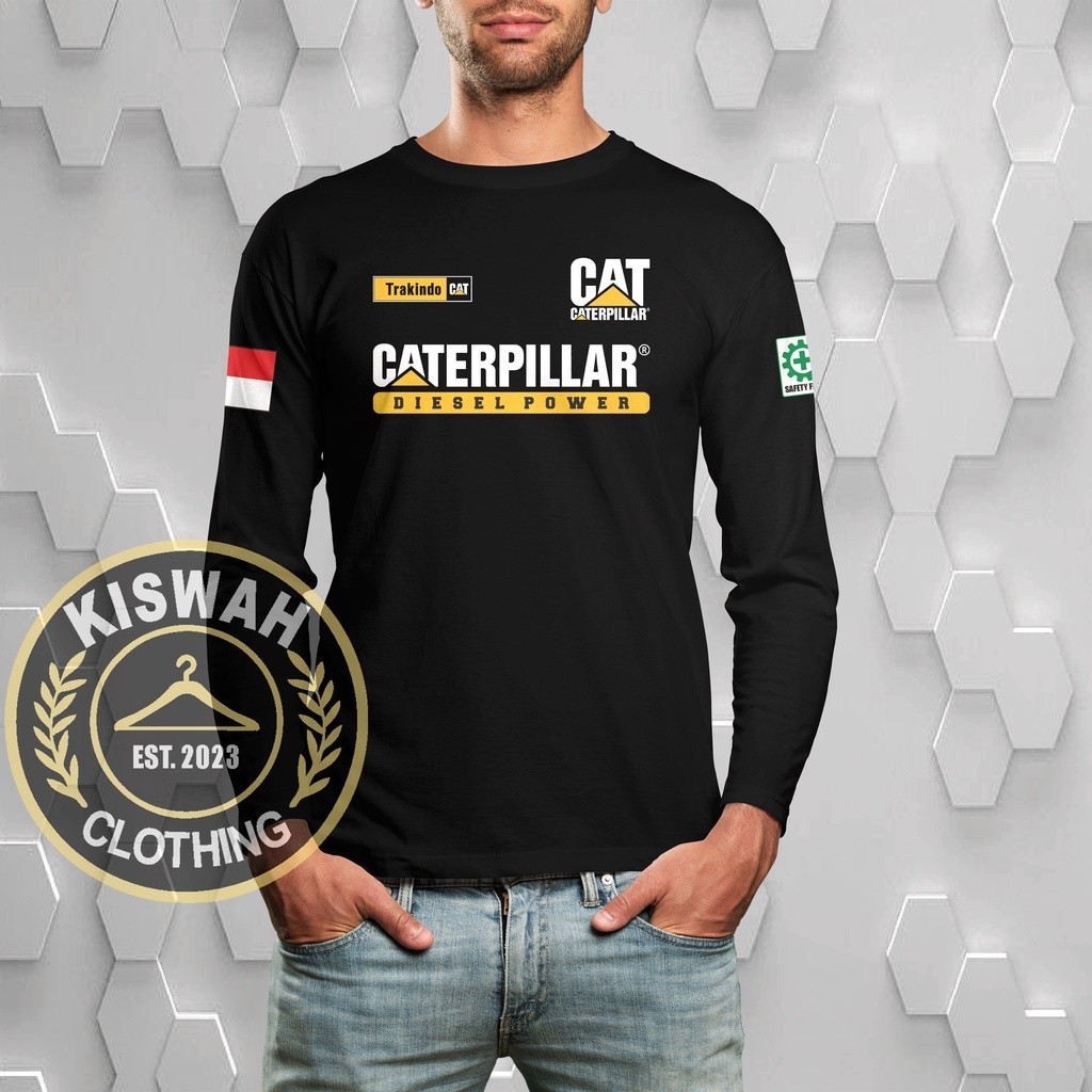 Jual Kaos Tshirt Caterpillar Diesel Power Trakindo CAT Operator