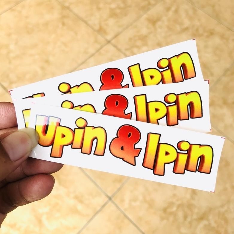 Jual weeksiostar Sticker Upin Ipin stiker kartun animasi bijian anti ...