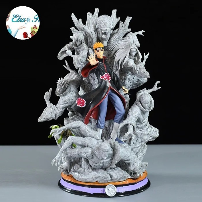 Figurine Naruto Pain Akatsuki 27cm - Statue PVC - Décoration Manga