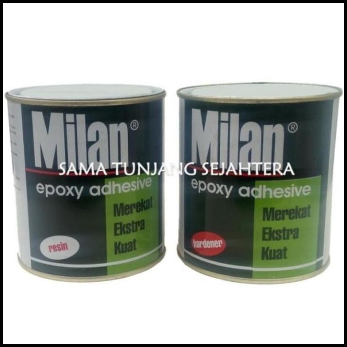 Jual Termurah Lem Epoxy Milan Komponen Resin Hardener Milan Epoxy Adhesive Shopee