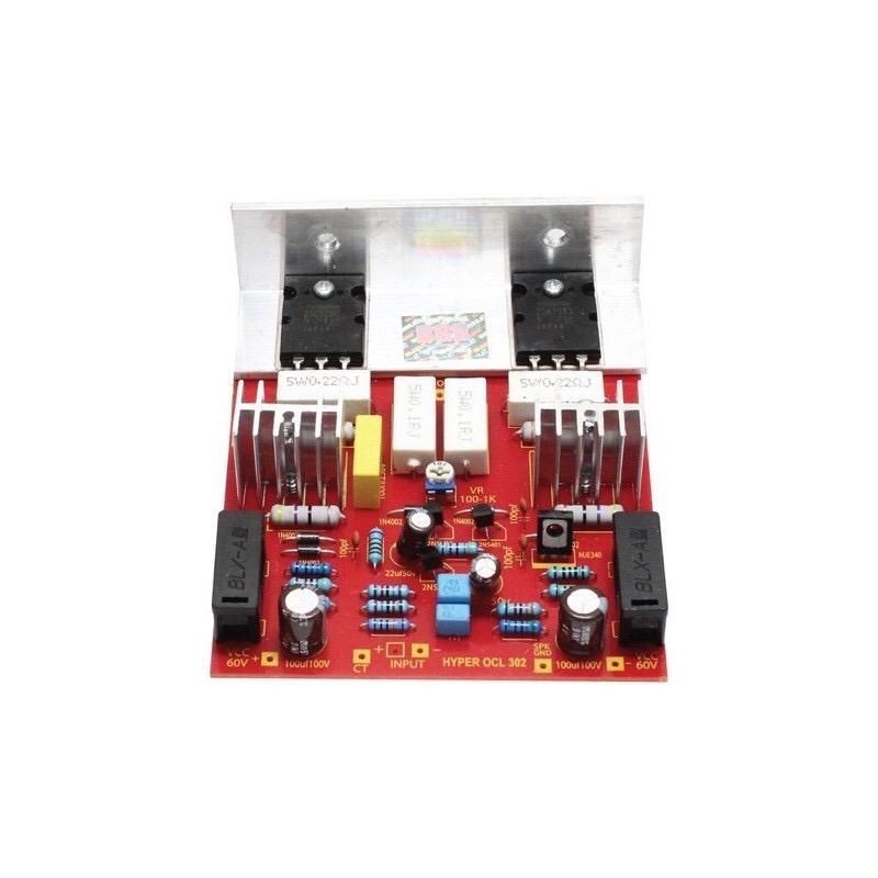 Jual KIT AMPLIFIER HYPER OCL 300W 300W DENGAN TR 300W + TR POWER