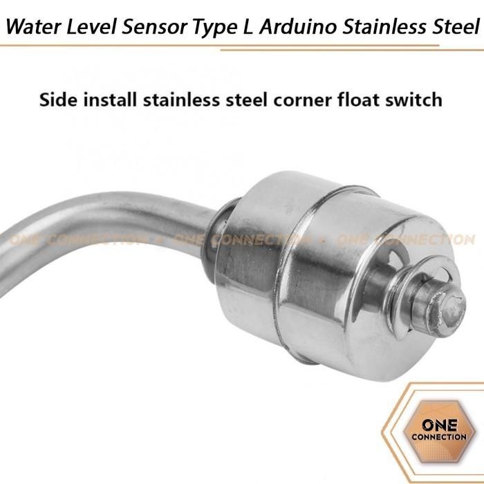 Jual FLOAT SWITCH STAINLESS STEEL WATER LEVEL SENSOR TYPE L ARDUINO ...