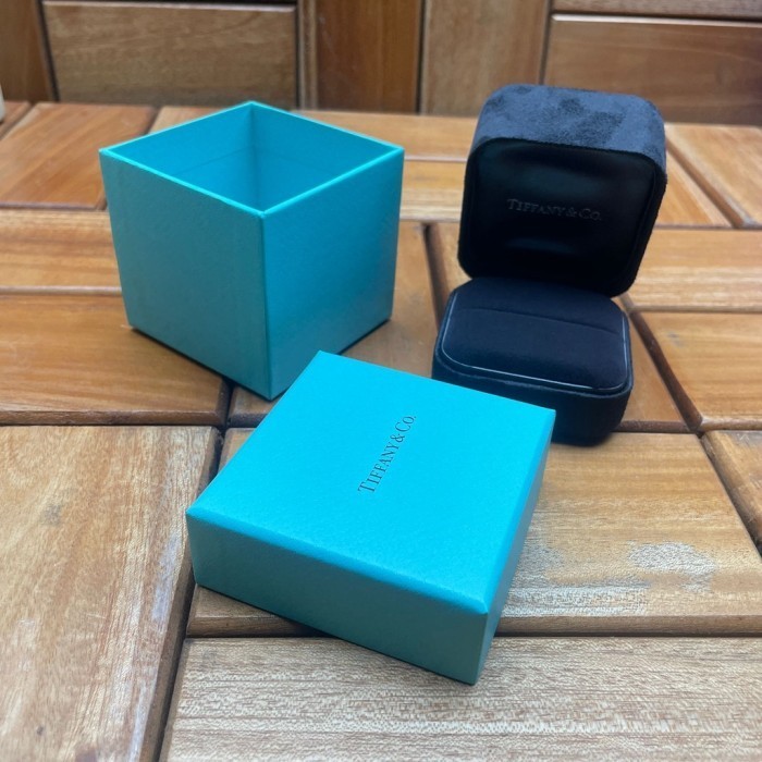 Kotak cincin tiffany and co hot sale