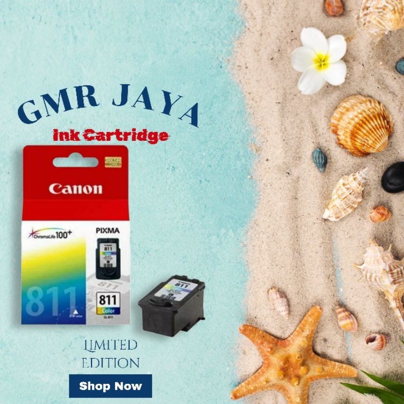 Jual Tinta Canon CL-811 Color Original / Tinta Printer Canon iP2770 ...