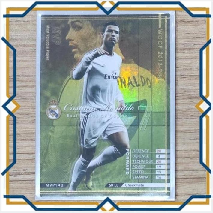 Jual [LGD] KARTU 2013-14 PANINI WCCF MVP CHRISTIANO RONALDO REAL MADRID ...