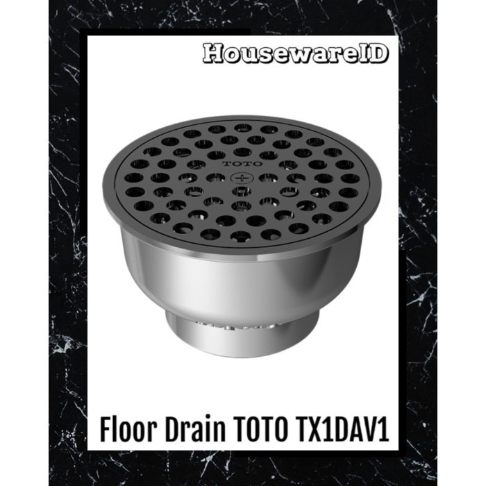 Jual Floor Drain Toto Tx1Dav1 Original, Tutup Saringan Pembuangan Air ...