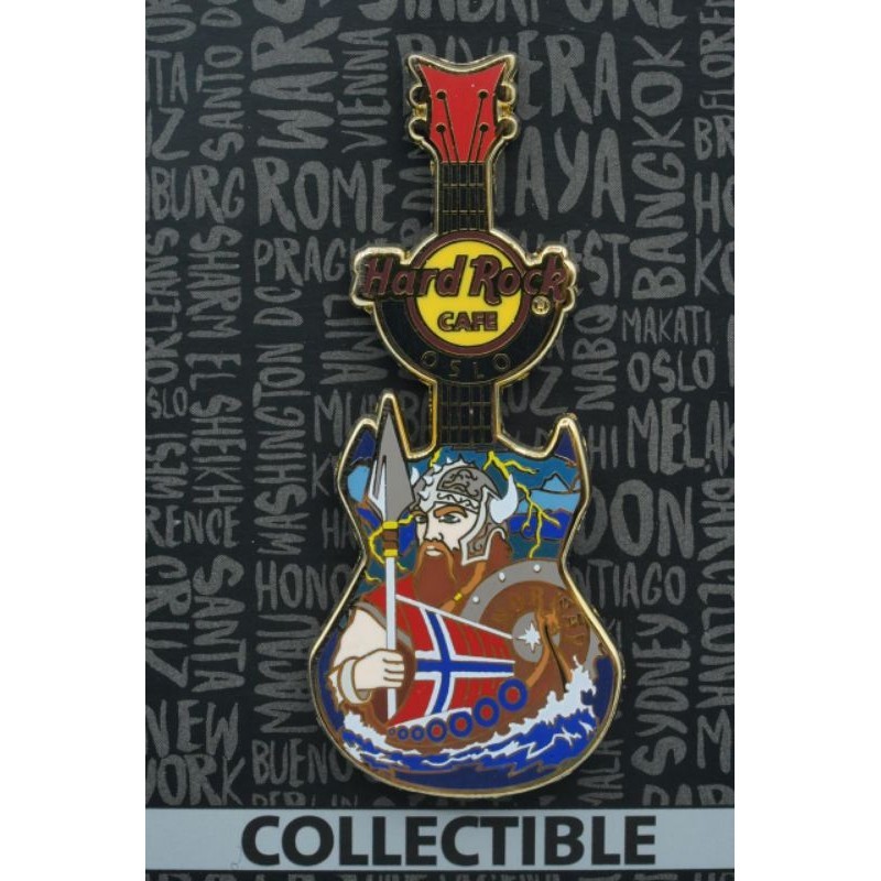 Jual Hard Rock Cafe Pin Pins Oslo Core Tee Collectible Series | Shopee ...