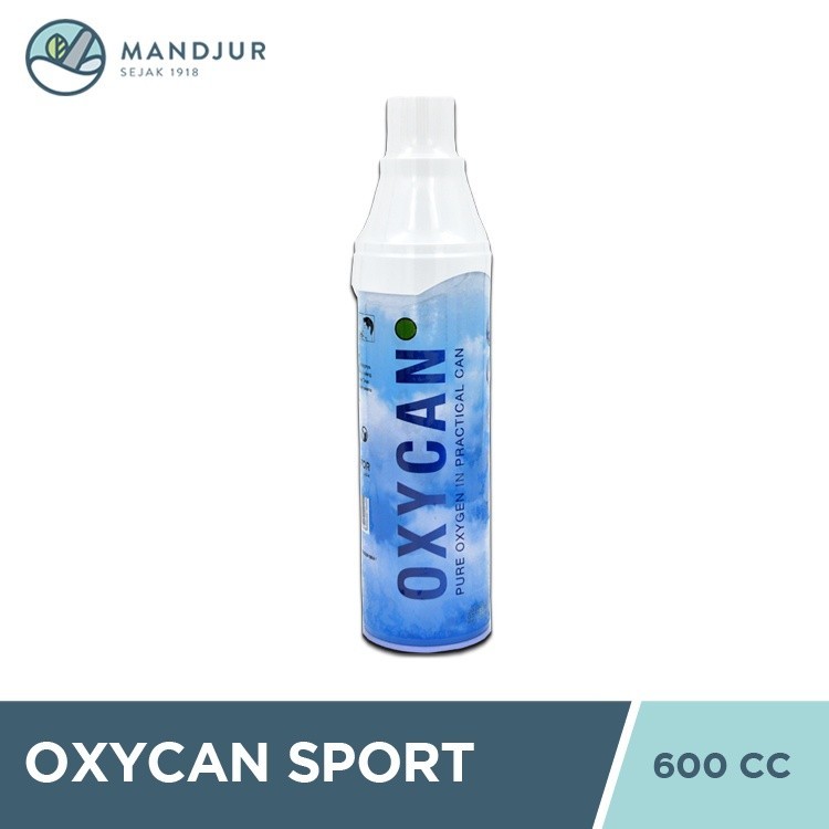 Jual Oxycan Sport 600 cc - Oxygen / Oksigen Portable Botol Biru ...