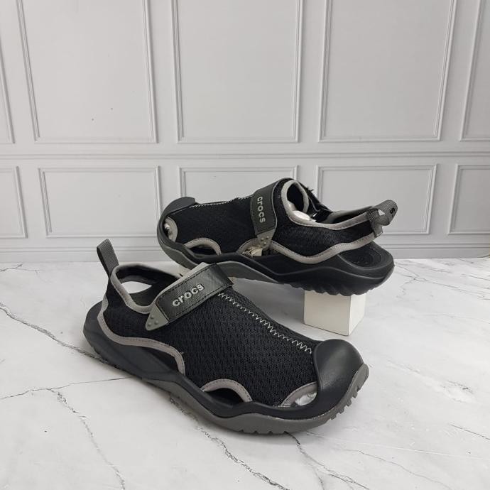 Sepatu Sandal Crocs Swiftwater Mesh Wave Man Sepatu Sandal Pria