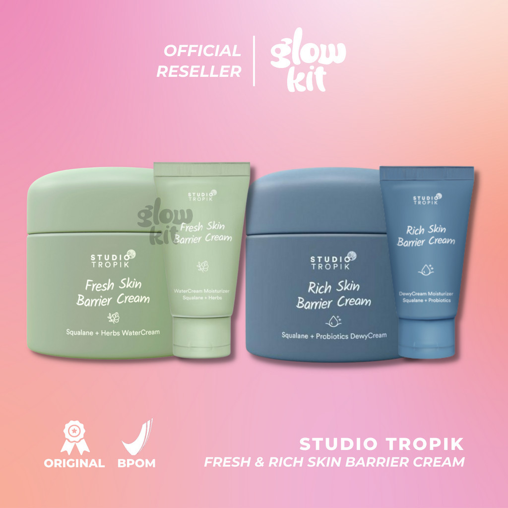 Jual Studio Tropik Rich Fresh Skin Barrier Cream | Pelembab Wajah ...