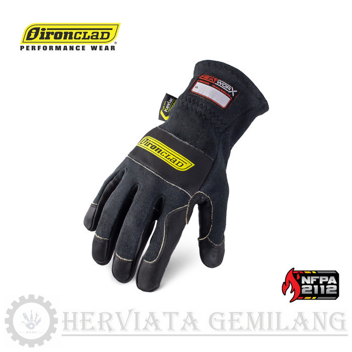 Jual Ironclad Heatworx Heavy Duty Fr Sarung Tangan Safety Tahan Api