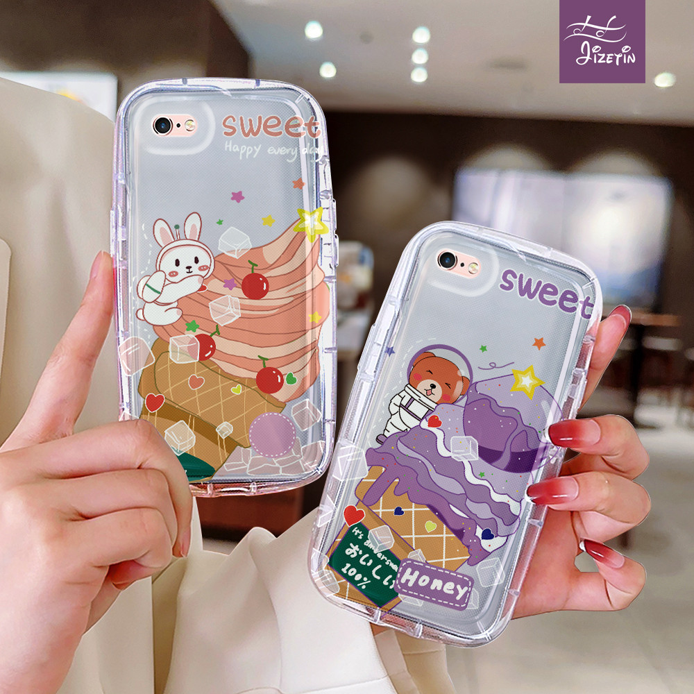 Jual Ice Cream Kelinci Putih Kecil Casing Hp Bentuk Aneh Untuk Iphone 