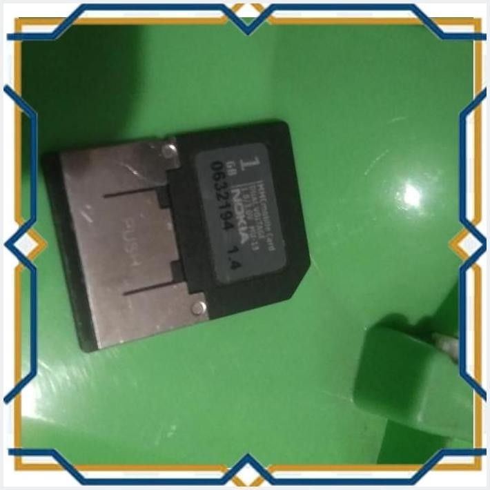 Jual [SMM] NOKIA 1GB MMC MOBILE CARD DUAL VOLTAGE 1.8/3.0V MU13