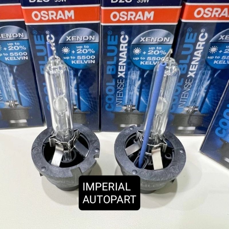 Jual BOHLAMP HID D2S OSRAM XENARC COOLBLUE 35 W WARNA PUTIH LAMPU D2S ...