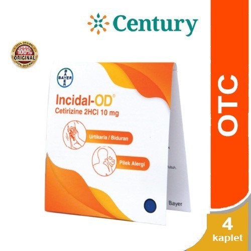 Jual Incidal 1 Strip isi 4 tablet | Shopee Indonesia