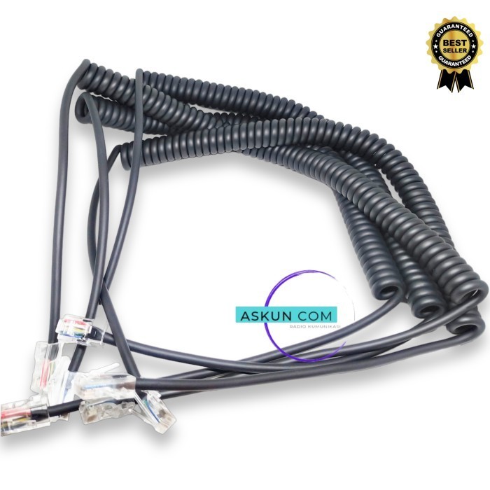 Jual Promo Kabel Spiral Mic Rig Icom Ic-2100 2200H 2300 . | Shopee ...