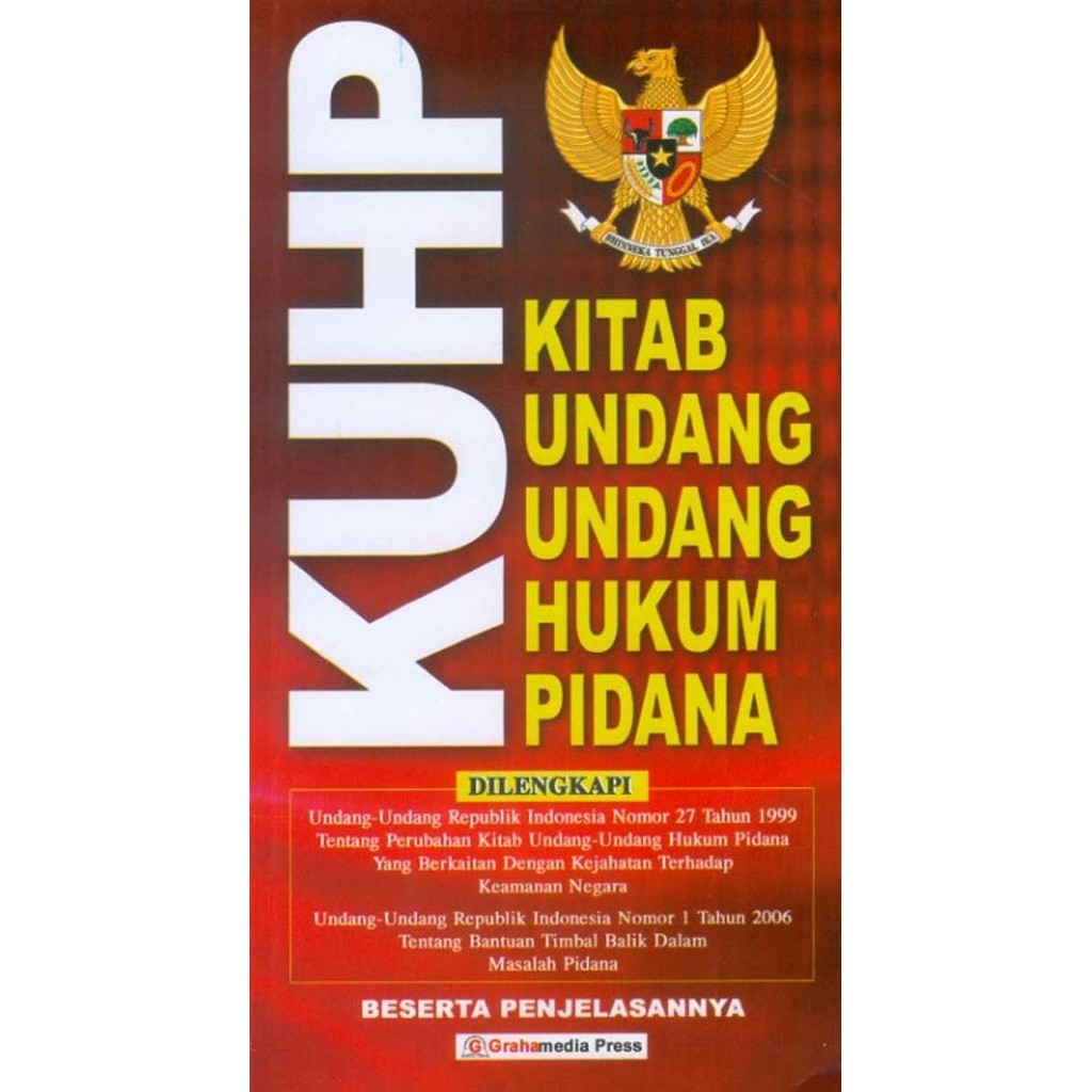 Jual KUHP: Kitab Undang-Undang Hukum Pidana | Shopee Indonesia