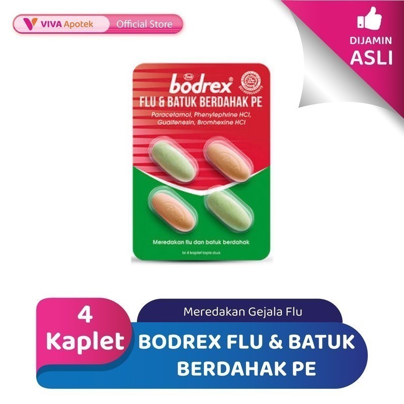 Jual Bodrex Flu & Batuk Berdahak Pe Capl | Shopee Indonesia
