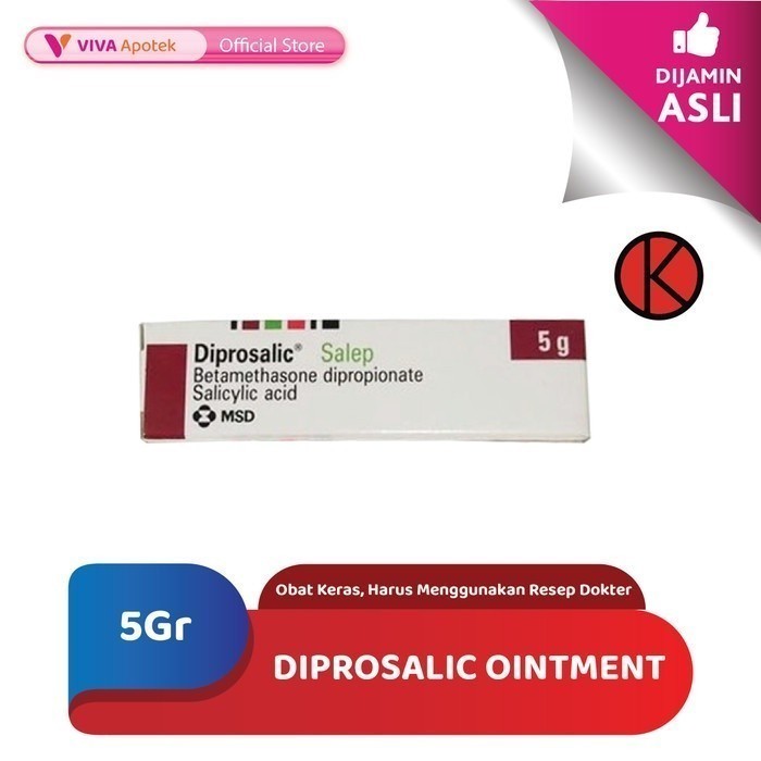 Jual Diprosalic Ointment / Radang Kulit / Psoriasis (5 Gram) | Shopee ...