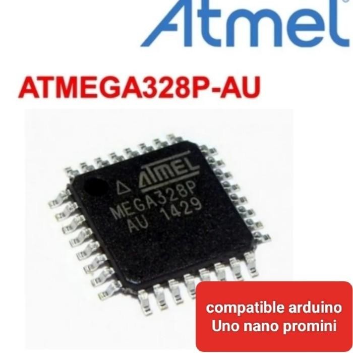 Jual IC ATMEGA328P-AU ATMEGA32P SMD CHIP ATMEL ATMEGA 328 328P NANO UNO