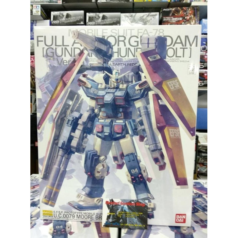 Jual MG Full Armor Gundam Thunderbolt Ver Ka | Shopee Indonesia