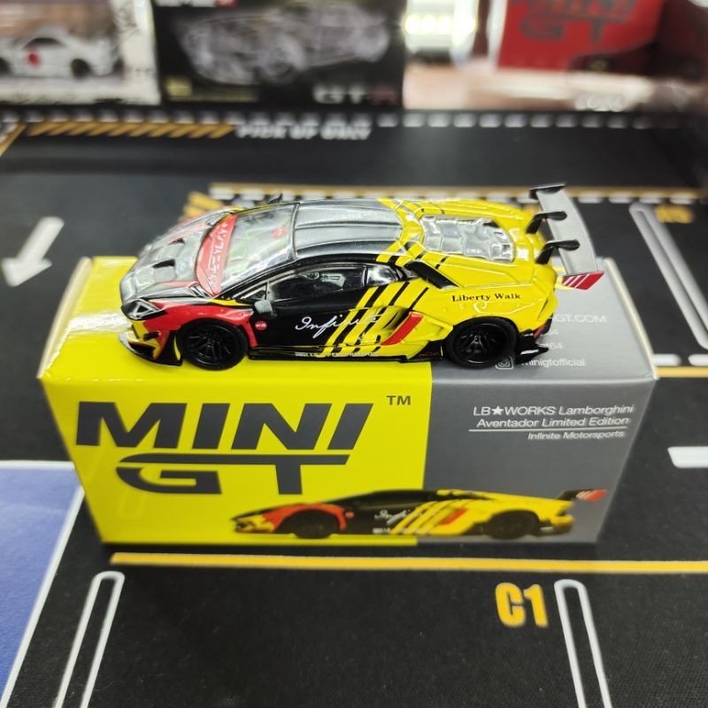 Jual Mini GT LBWK LAMBORGHINI AVENTADOR INFINITE MOTORSPORT | Shopee ...