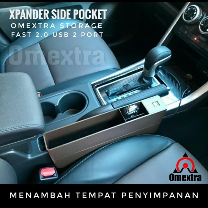Jual Xpander Console Box Side Pocket - Console Box Expander - Armrest ...