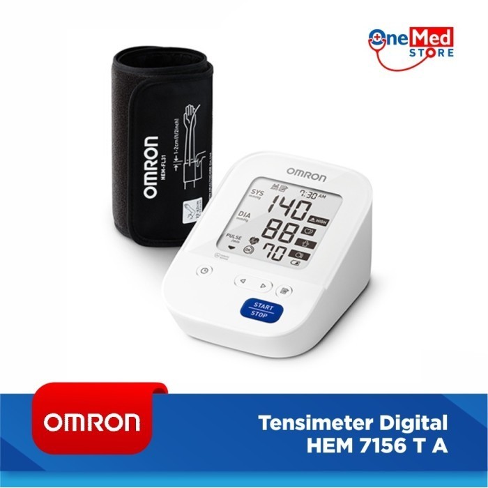 Jual Tensimeter Digital Hem 7156 Ta Omron Blood Pressure Monitor 7156T ...