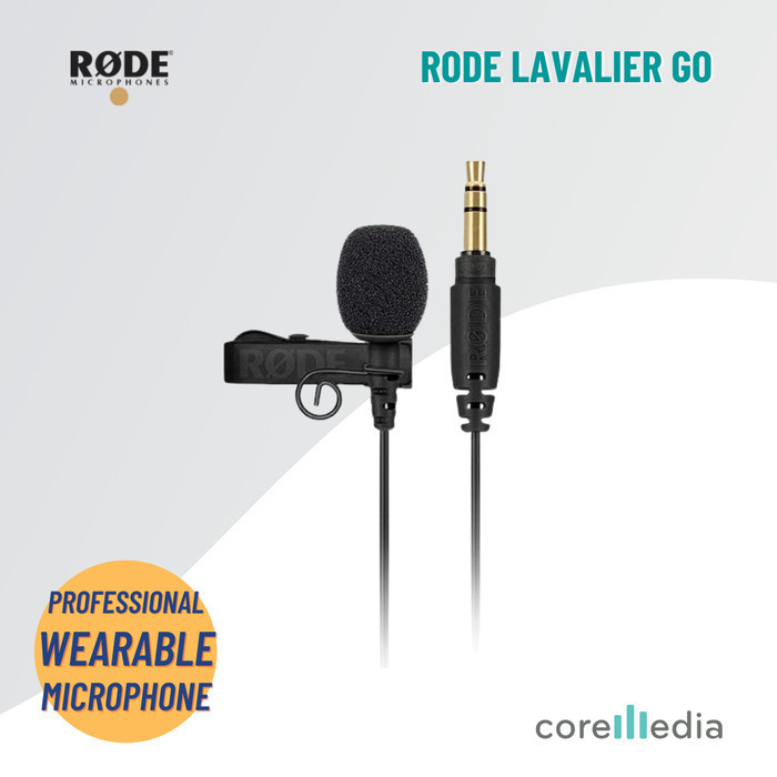Jual Rode Lavalier Go Professional Grade Wearable Microphone 3.5Mm Trs ...